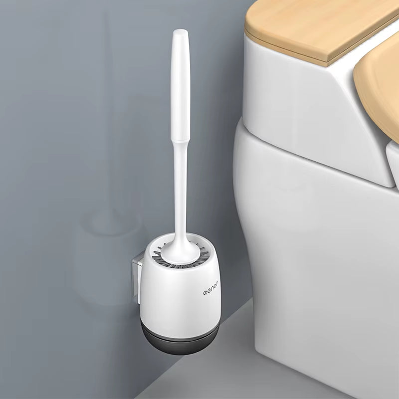 SanitPro TPR Silicone Toilet Brush – Ultra-Durable, Ergonomic Design for a Cleaner, Fresher Bathroom