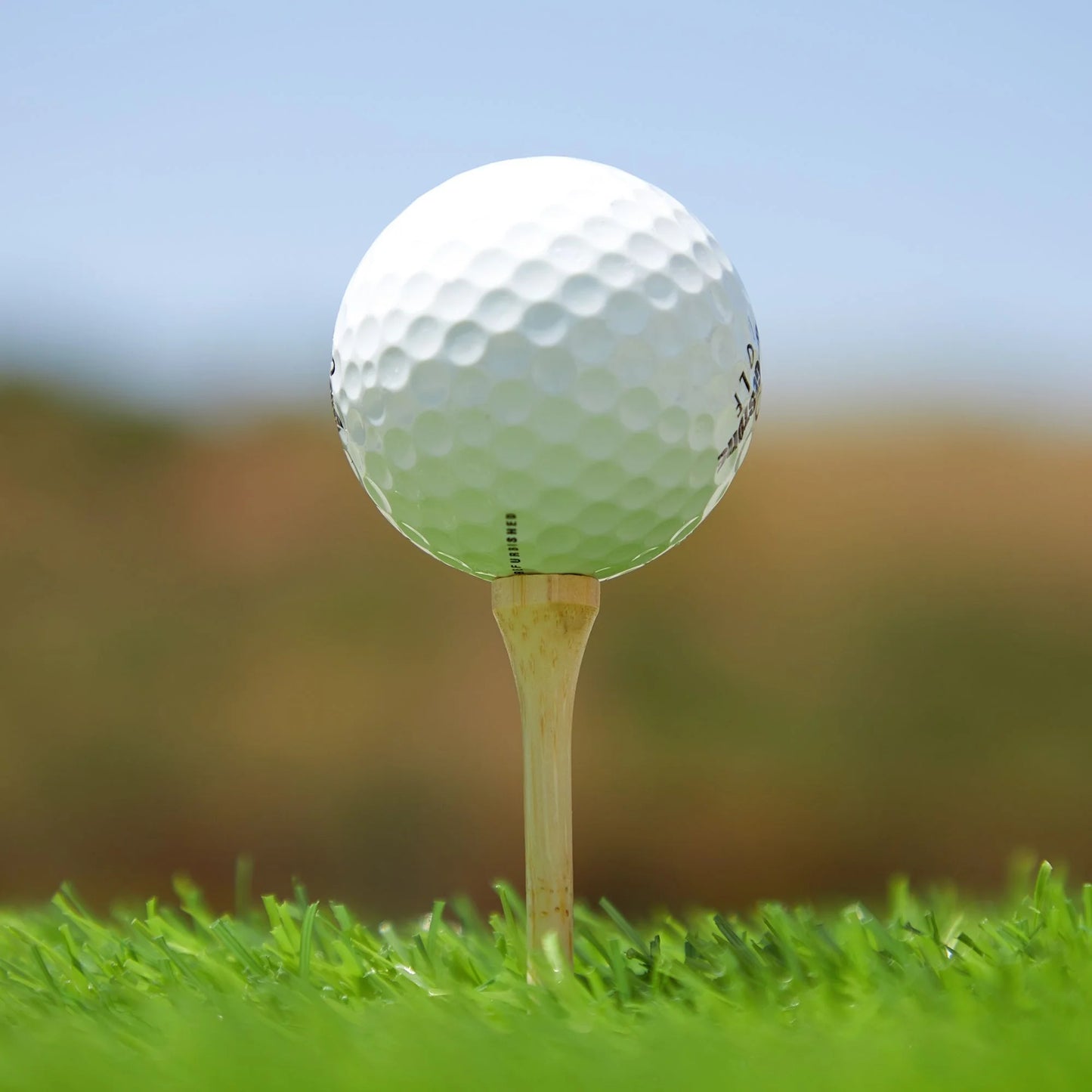 Paquete De 300 Camisetas De Golf De Bambú Al Por Mayor (2 3/4 Pulgadas, Color Madera Natural)