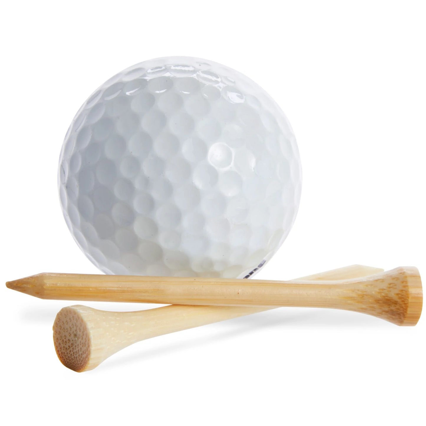Paquete De 300 Camisetas De Golf De Bambú Al Por Mayor (2 3/4 Pulgadas, Color Madera Natural)